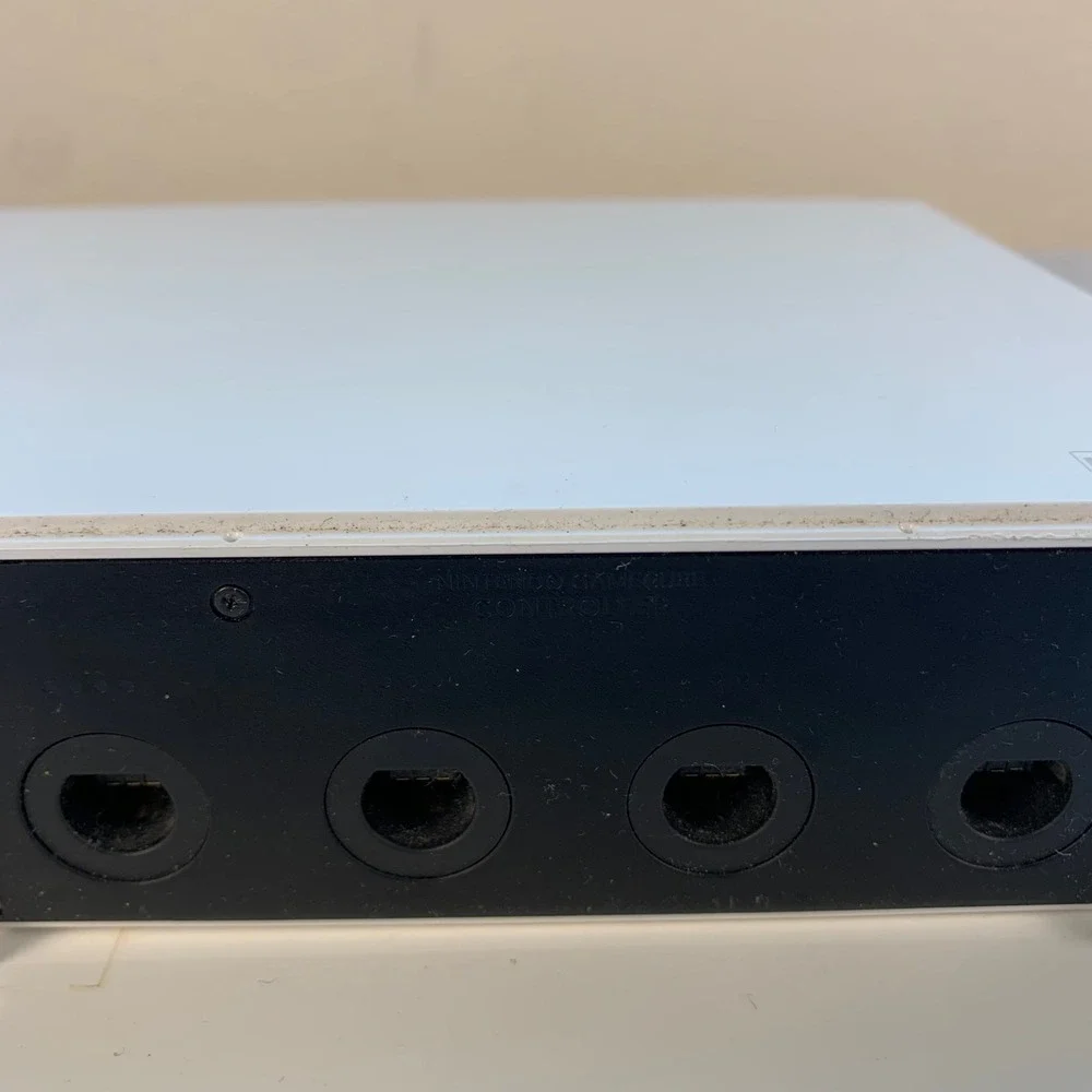 Nintendo Wii RVL-001 Console Bundle Remote Sensor Bar Untested No Power Cord